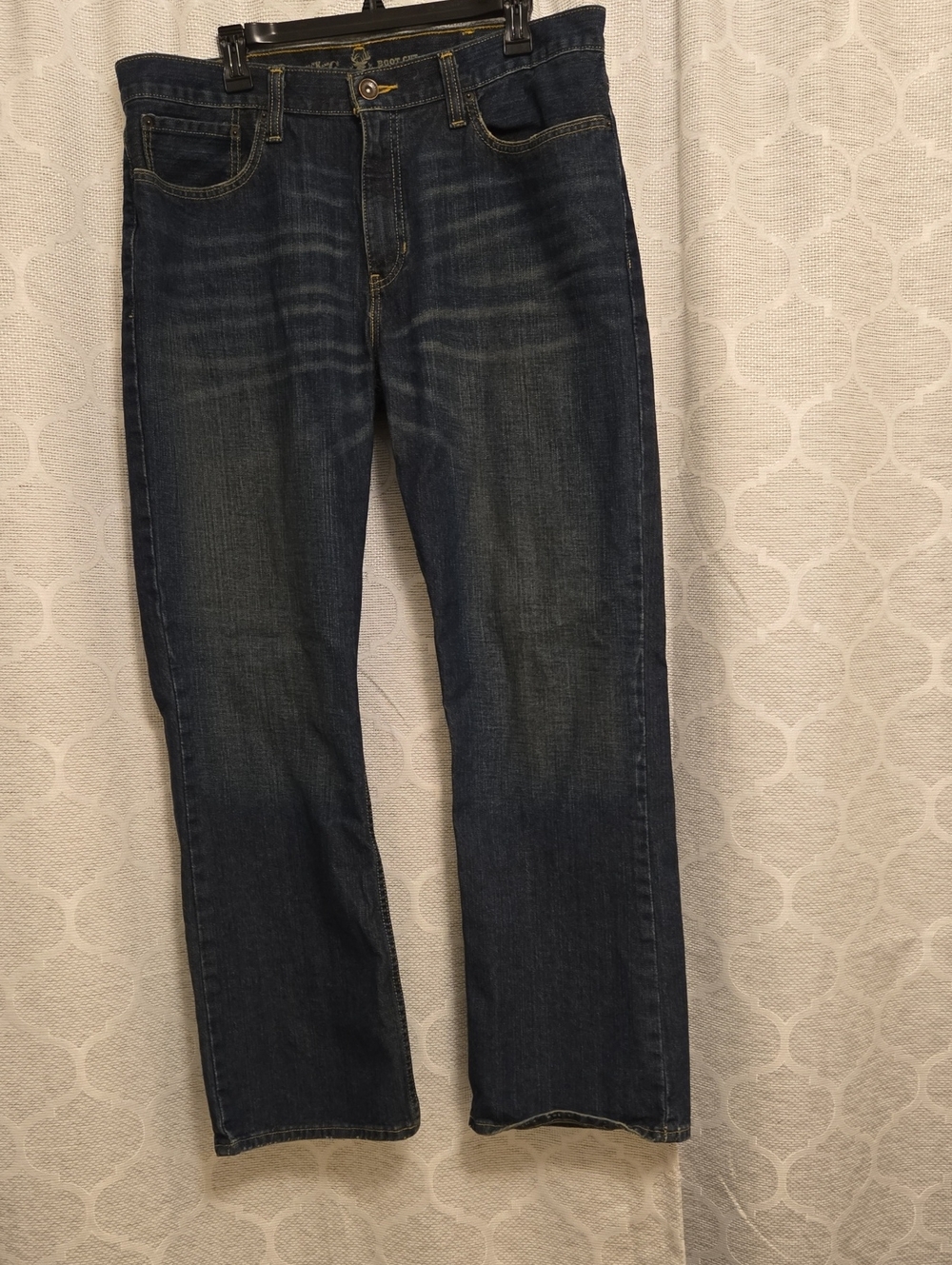 Classic Bootcut Men's Jeans in Dark Indigo